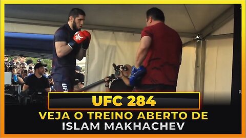 TREINO ABERTO DE ISLAM MAKHACHEV PARA O UFC 284!