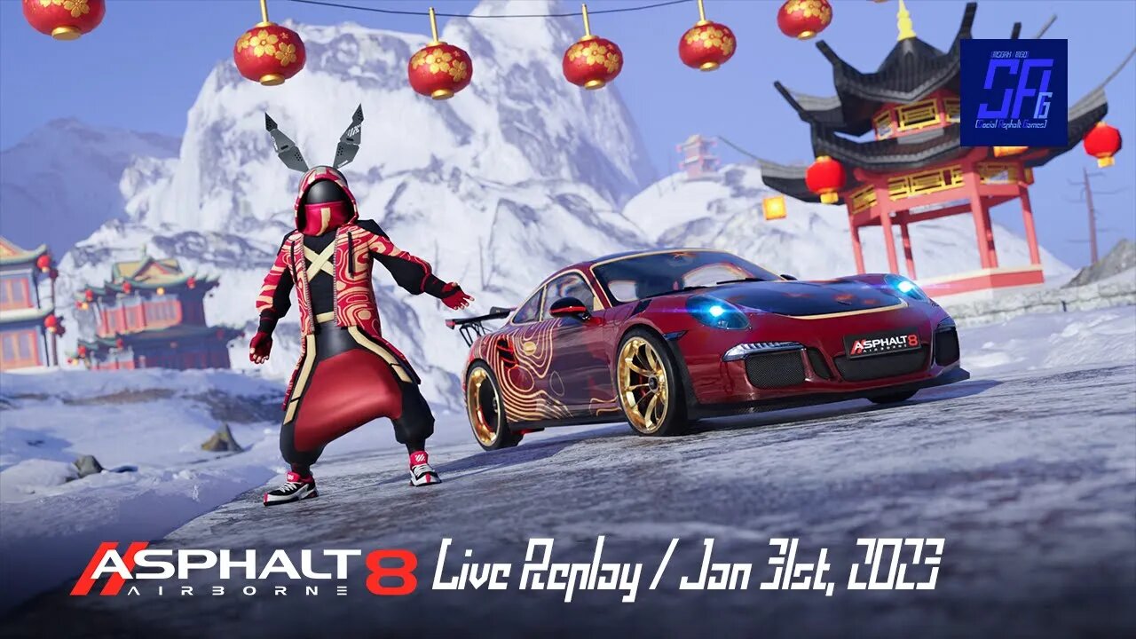 [Asphalt 8: Airborne (A8)] The Final Treasure Rush | Live Stream Replay | January 31st, 2023, UTC+08