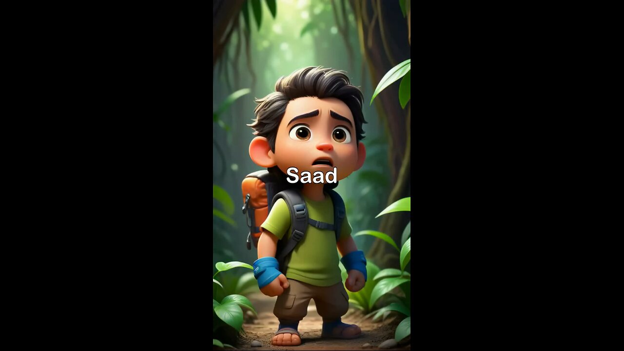 Saad thirsty in jungle😢