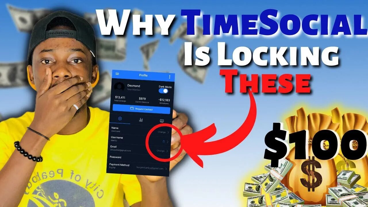 Why TimeSocial is LOCKING your Profile Details || Solve this Now!