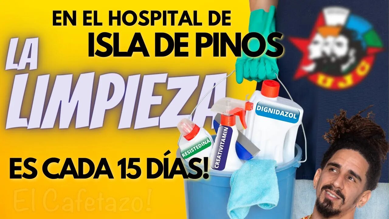 En el hospital de ISla de Pinos LA LIMPIEZA es cada 15 días.