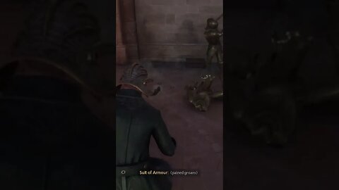 Hogwarts Legacy Armor Goes Crazy #shorts