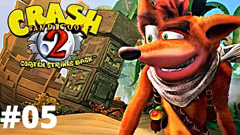 Crash Bandicoot 2: Cortex Strikes Back - #5 - Crash Dash