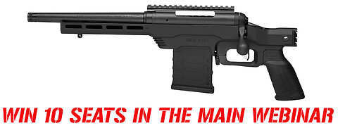 Savage 110 PCS .300 AAC MINI #3 FOR 10 SEATS IN THE MAIN WEBINAR