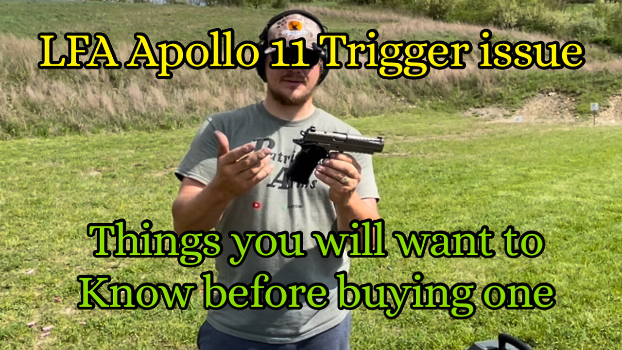 Live Free Armory Apollo 11 Trigger issues Things you should know before buying one #Rumble #America