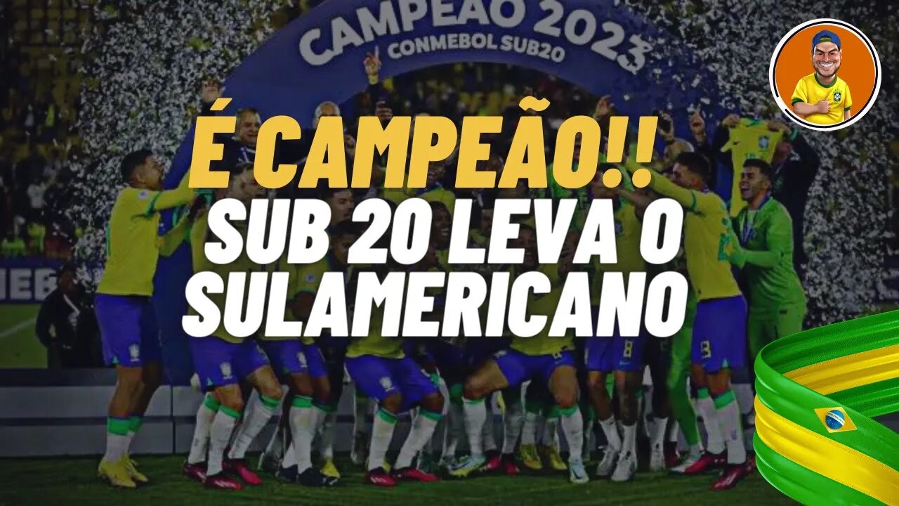 Sub 20: Meninos são campeões e mostram diferença pro profissional