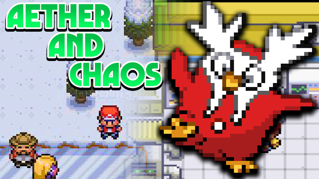 Pokemon Aether and Chaos - 357 total Pokemon, Town new types Aether and Chaos, New Region, New BG