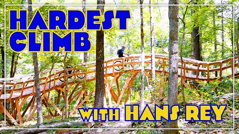 No Way! Hans Rey and the hardest climb trail in Bentonville, Arkansas #bentonville #mtb #emtb