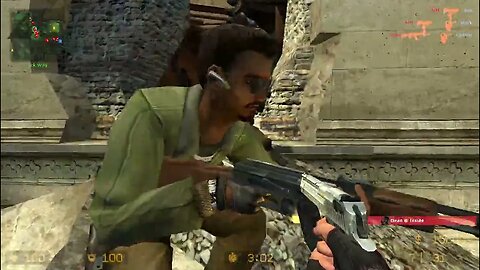 Counter Strike Source Chateau #15 Using Desert Eagle and Flashbangs