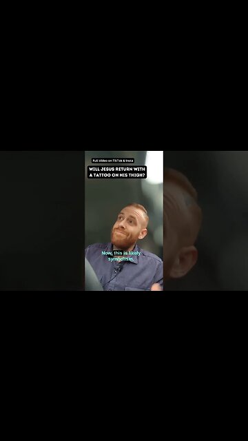 Will JESUS Return with a TATTOO on His Thigh? #jesus #god #bible #faith #motivation #christian