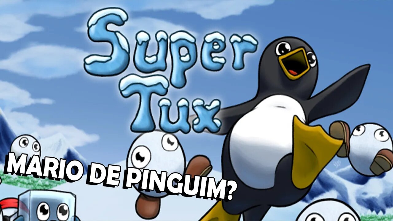 MARIO MAS É UM PINGUIM - Super Tux #mario