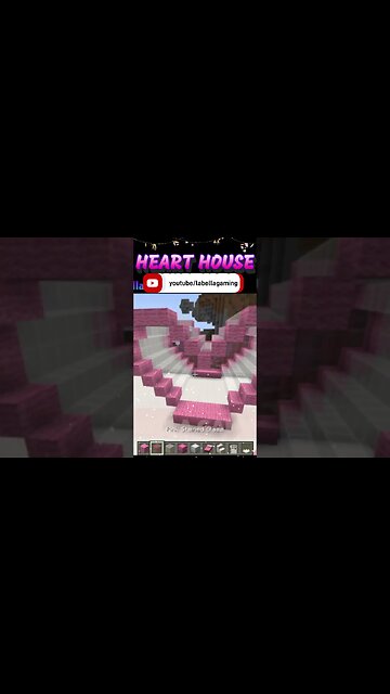 Heart Shaped Starter House | Minecraft