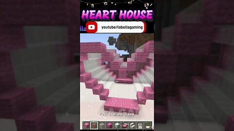 Heart Shaped Starter House | Minecraft