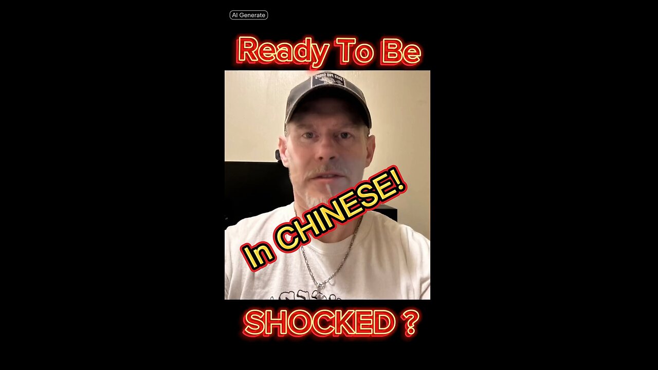 AI Trick in Chinese 中文AI绝招震撼! Zhōngwén AI juézhāo zhènhàn!