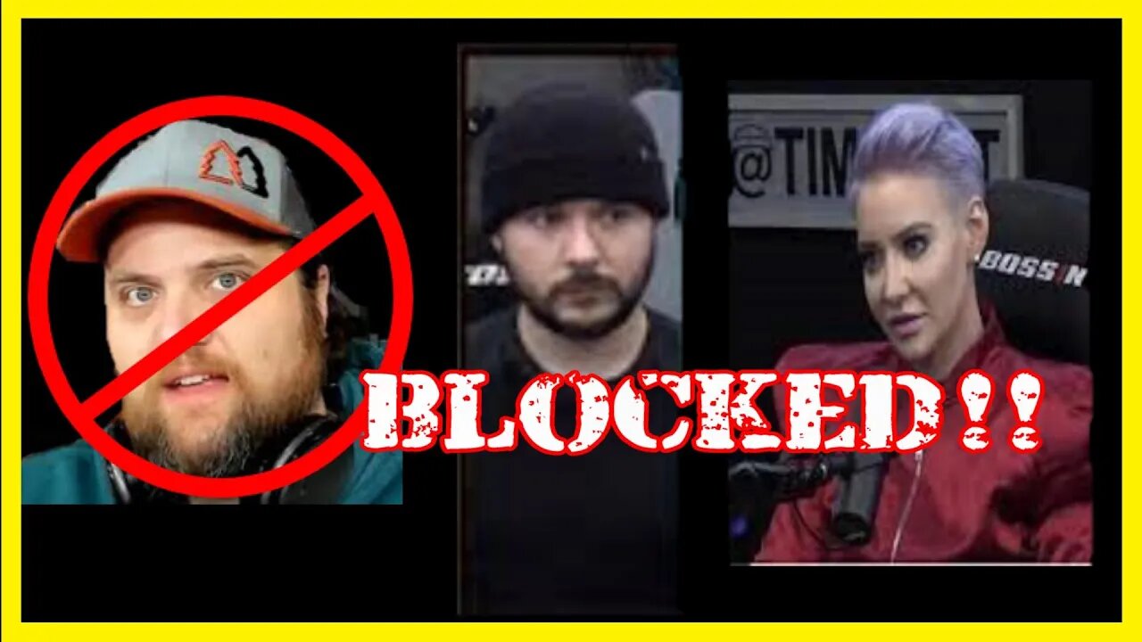 Tim Pool BLOCKS The Quartering On Twitter Over ELIZA BLEU Story.