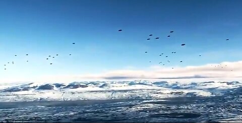 ANTARCTICA - SWARM OF UFOS SPOTTED OVER THE TRANSANTARCTIC MOUNTAINS DEC 1, 2024 💥