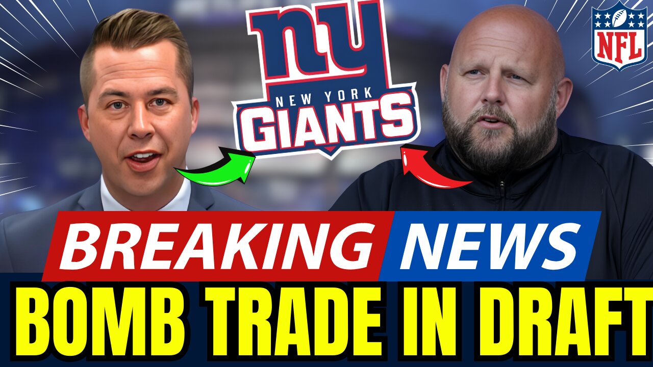 🚨OMG! LAST MINUTE. NEW YORK GIANTS NEWS TODAY! NFL NEWS TODAY