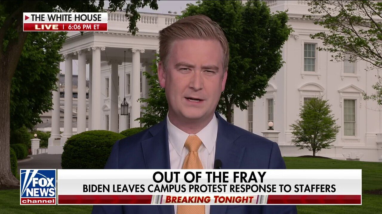 Peter Doocy: Biden Not Speaking Up On The 'Campus Chaos'