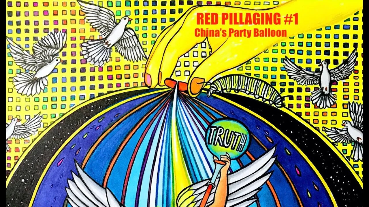 Red PILLaging #1 - China's Party Balloon over the US exposes NASA's Fairy Tale CGI Satellites?!?!