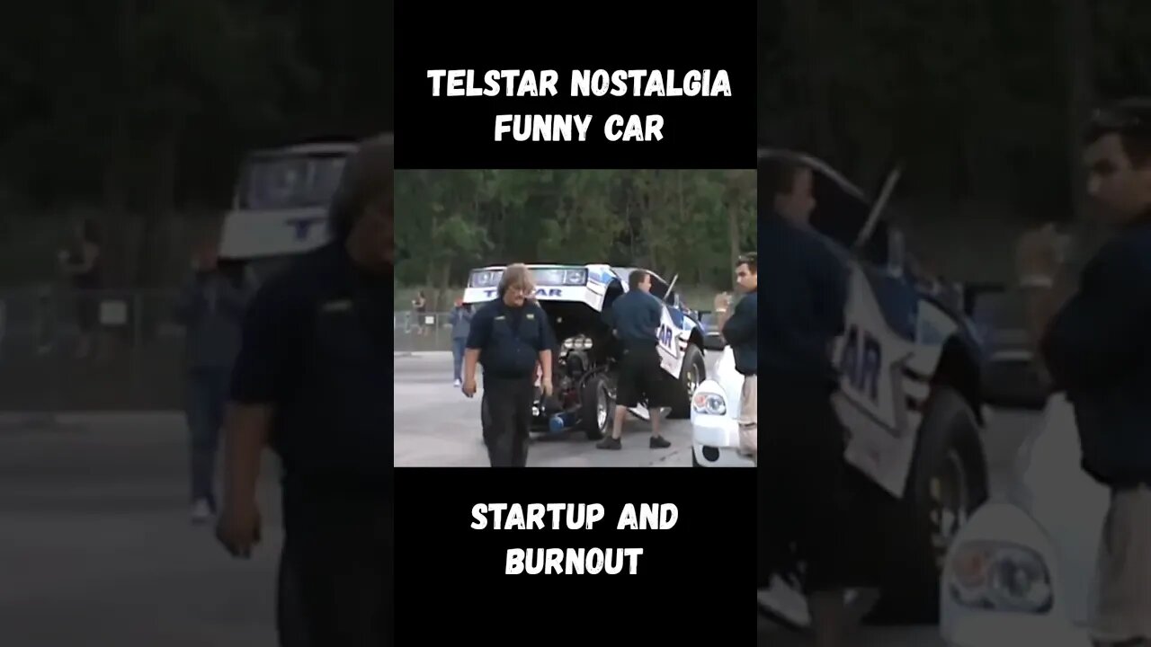 Telstar Nostalgia Nitro Funny Car Match Race Madness! #shorts