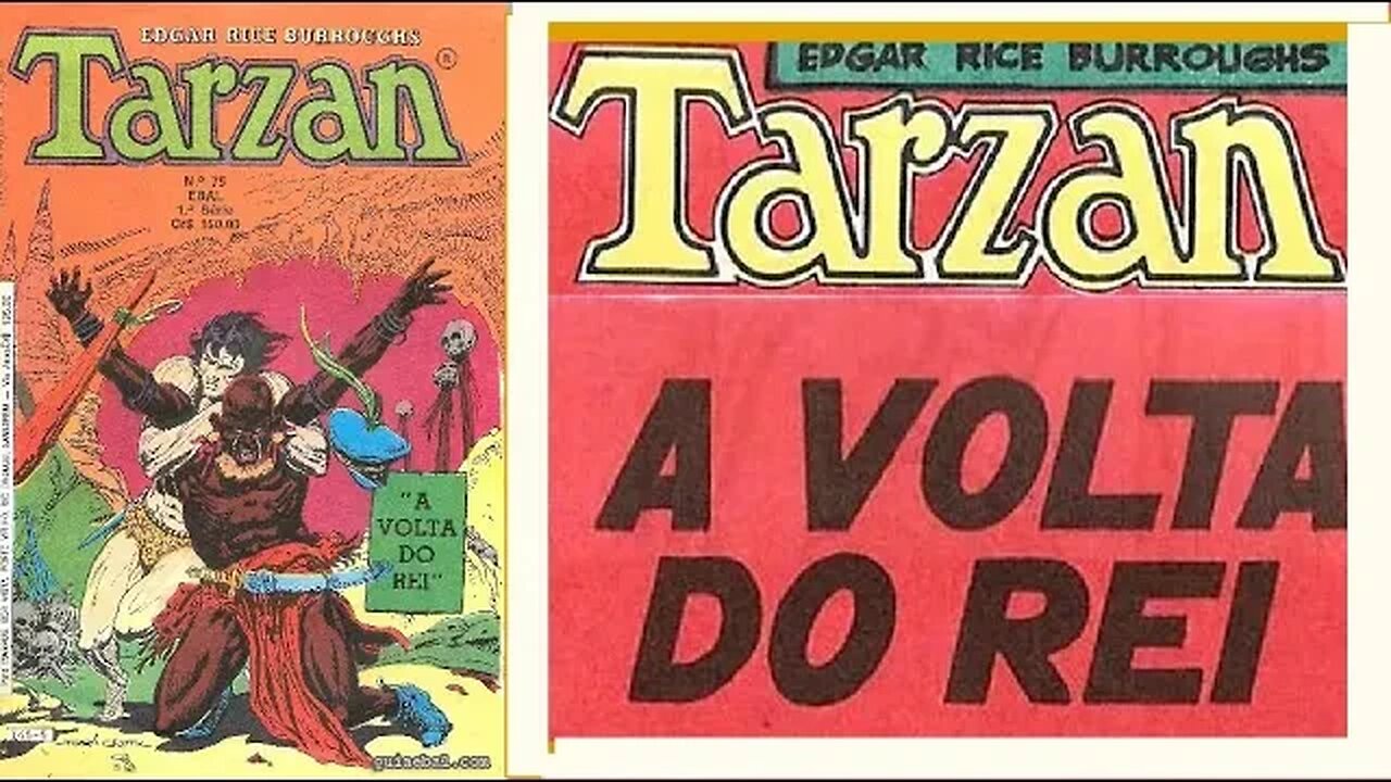 TARZAN FORMATINHO 75 A A VOLTA DO REI