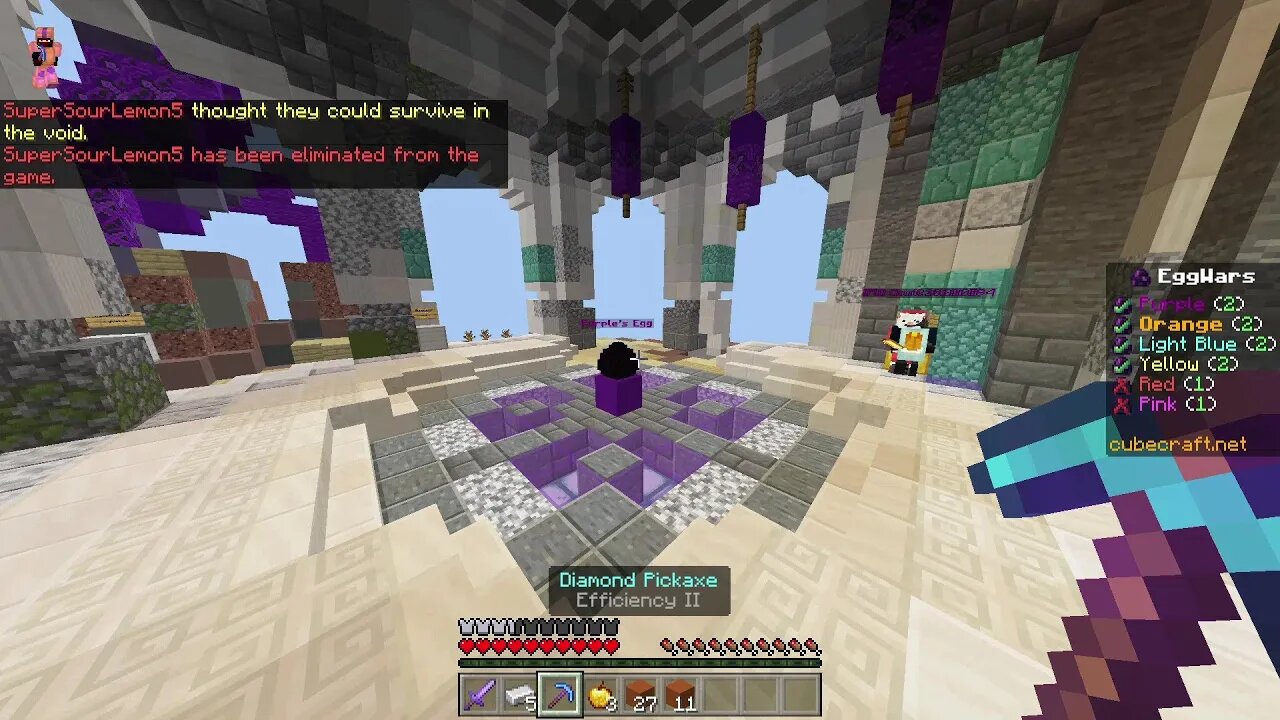 easy minecraft noobs camping and got instantly destroyed