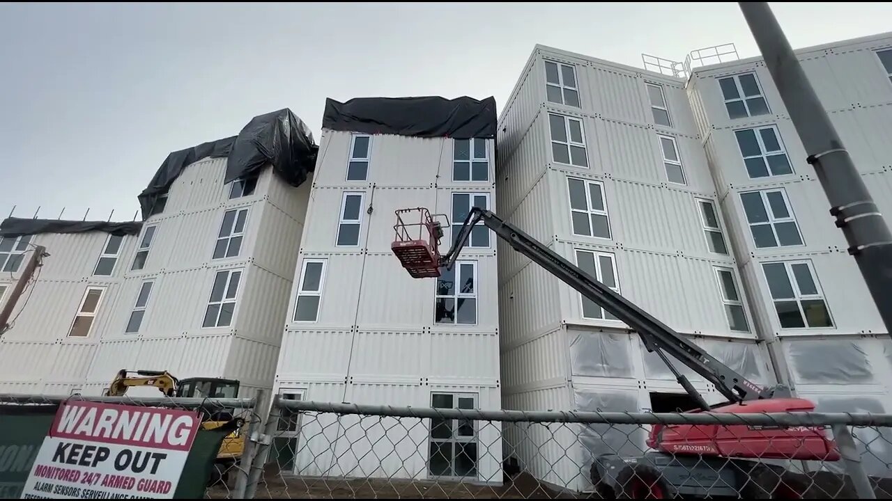 Container housing in Los Angeles