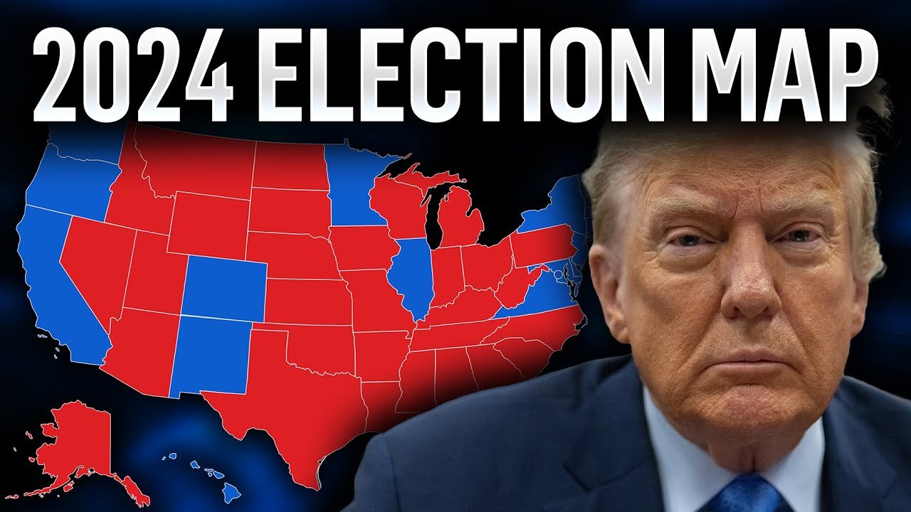 My SHOCKING New 2024 Election Map Prediction! (May 2024)