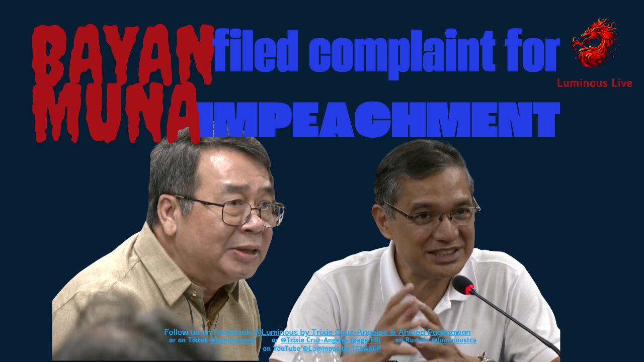 Bayan Muna filed 2nd Impeachment complaint vs. VP Sara Duterte