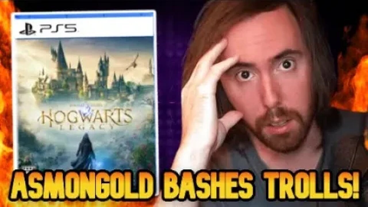 Asmongold Bashes Twitch Trolls Over Hogwarts Legacy!