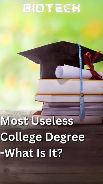 If You Like Money Avoid This University Degree