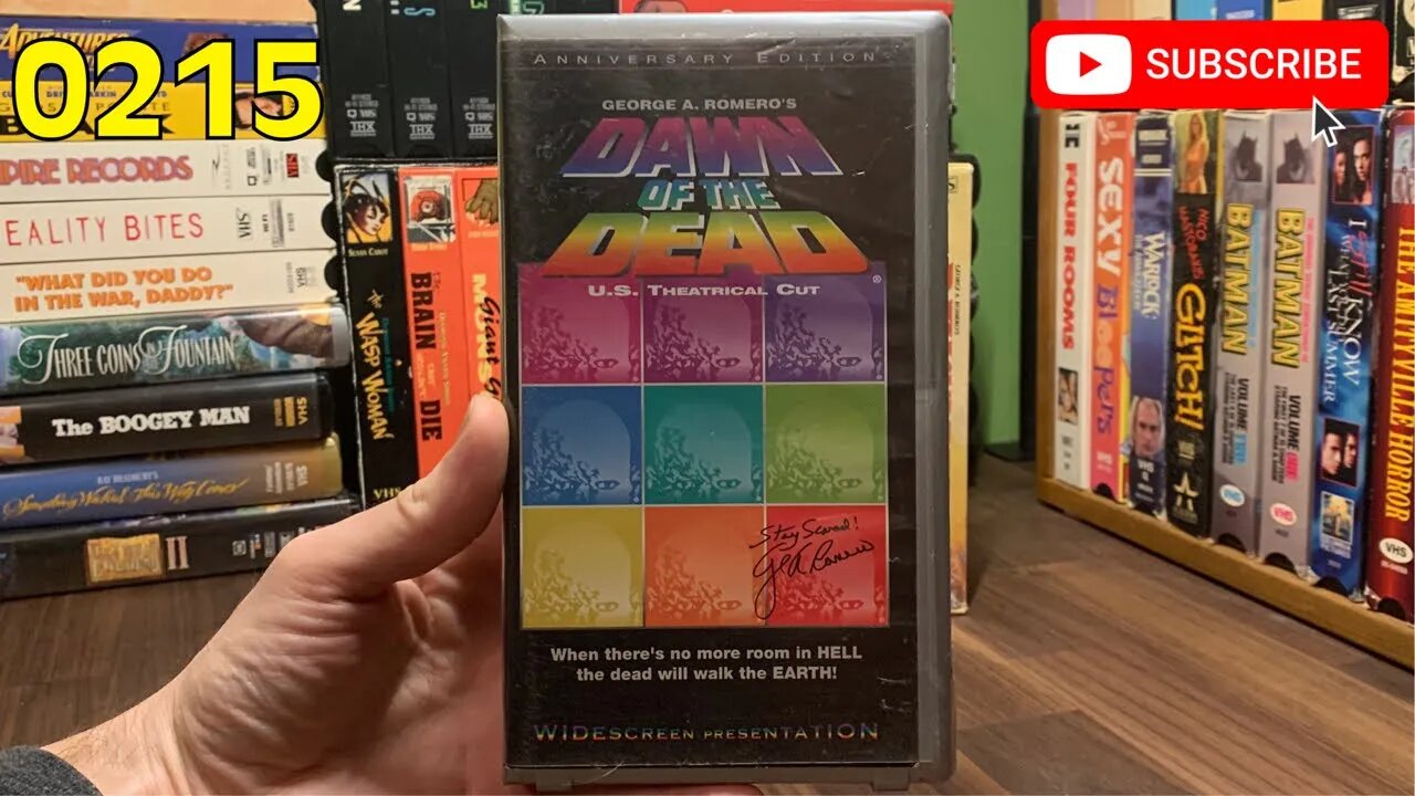 [0215] DAWN OF THE DEAD (1978) VHS INSPECT [#dawnofthedead #dawnofthedeadVHS]