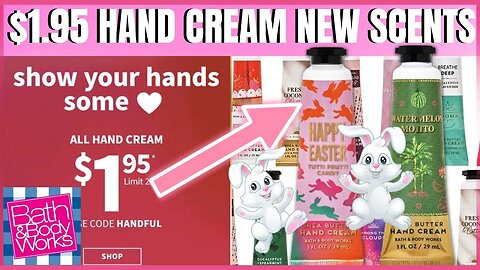 Bath & Body Works | $1.95 HAND CREAM SALE LIVE | NEW SCENTS | WATERMELON MOJITO #bathandbodyworks