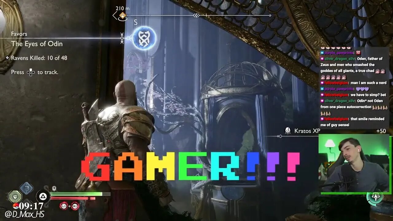 Kratos Throws Axe at Puzzles w/ Memes