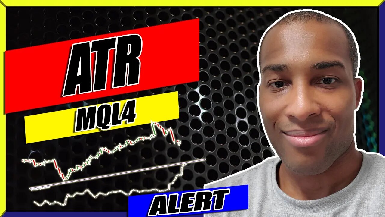 How To Create A Trading Robot On MQL4 For Beginners | ATR Alerter Indicator Expert Advisor