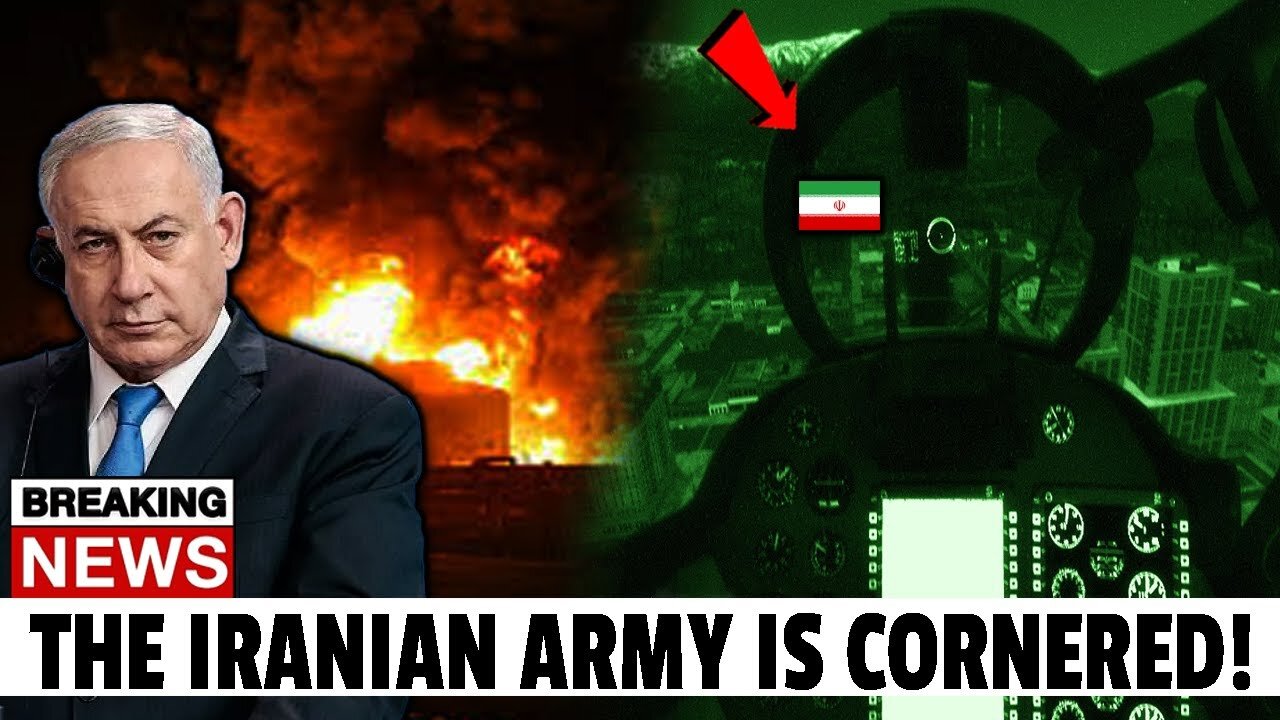 The IRANIAN ARMY IS CORNERED!