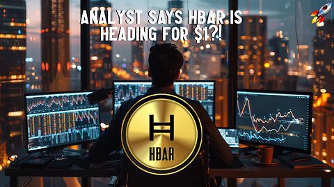 Analyst Says HBAR Is Heading For $1?!