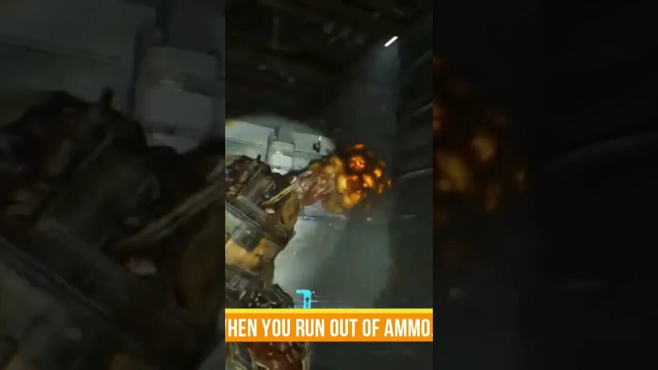 When you run out of ammo...