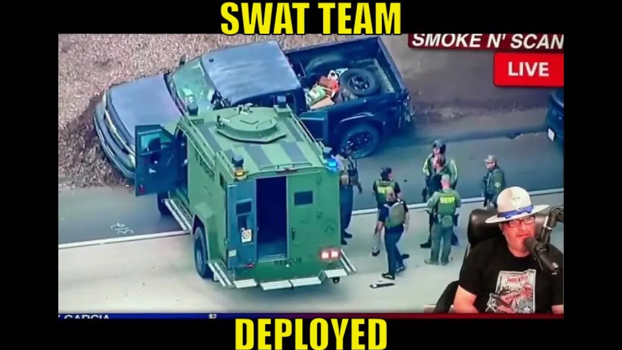 Smoke N Scan - Highlights Live Poilce Chase Now Of Suspect 12/29/23