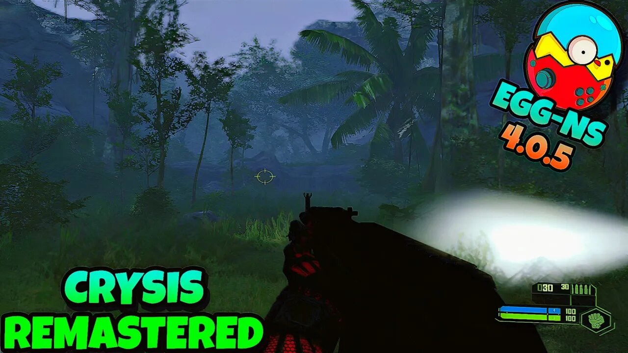 CRYSIS REMASTERED - Game Play no Egg NS Emulator Switch 4.0.5 - SD888 PLUS/8GB