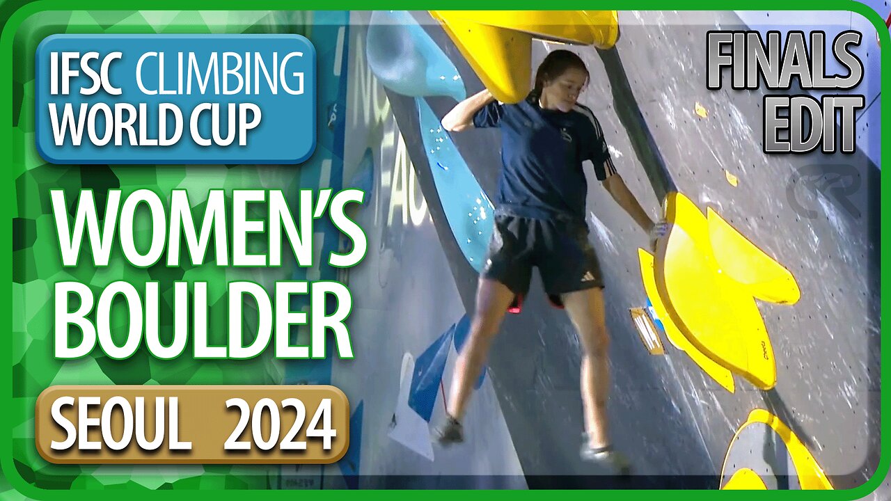 IFSC World Cup | Boulder Finals | Seoul | Women's | 2024