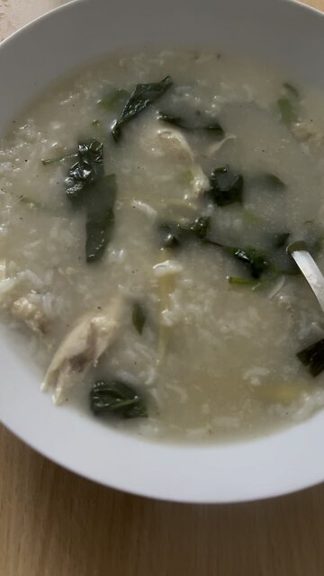 Delicious Arroz Caldo for cold weather