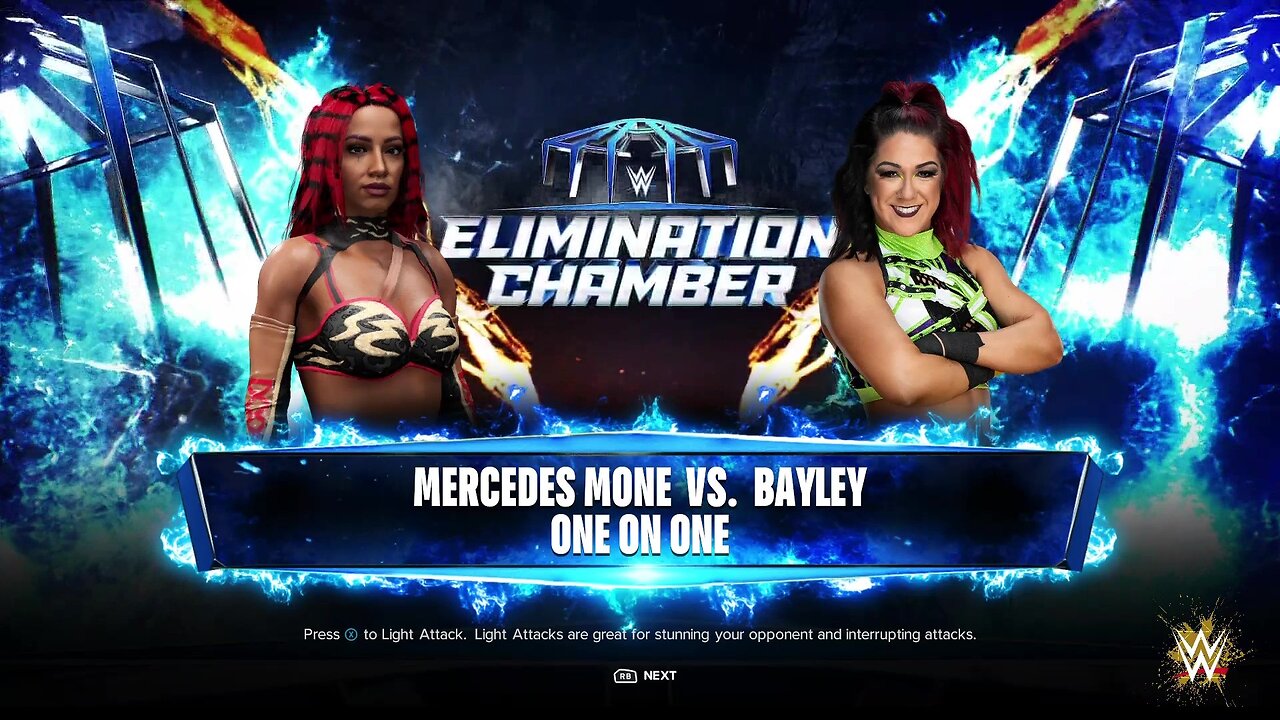 WWE 2k24 Mercedes Mone vs Bayley