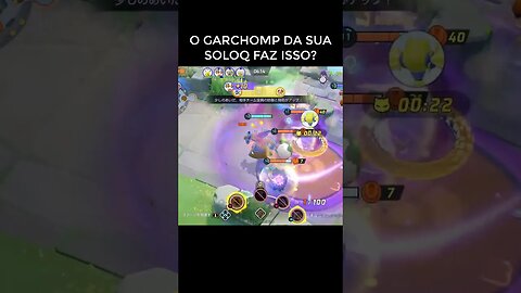 GARCHOMP NA SUA SOLOQ FAZ ISSO? 😱😱POKÉMON UNITE #shorts