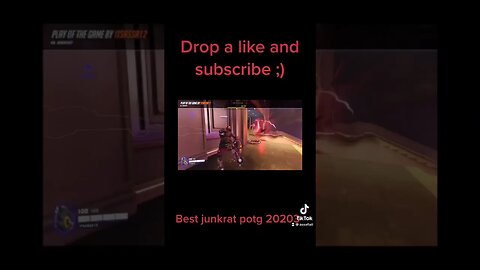 Best junkrat POTG 20203 by far 😱😱😳