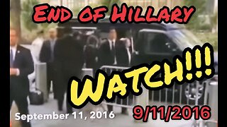 Hillary Clinton’s LAST DAY in Public