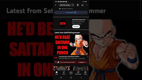 I have unsubbed to Seththeprogrammer