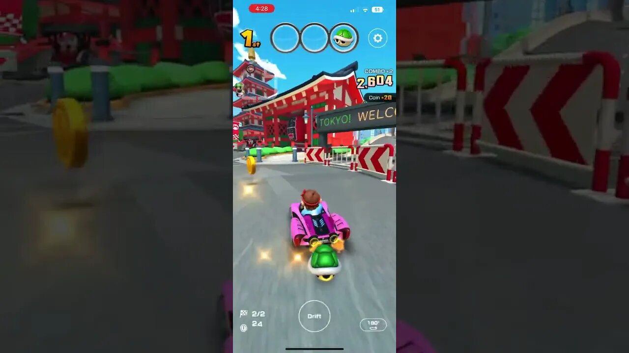 Mario Kart Tour - Today’s Challenge Gameplay (Winter Tour 2023 Day 10)