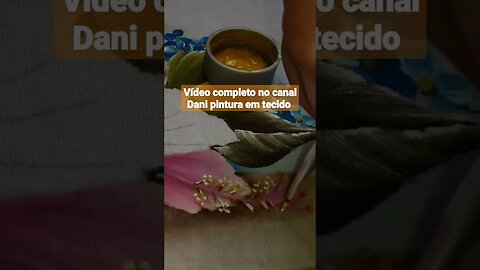 #shorts como pintar pistilo #pinturaemtecido #pinturaemtecidos