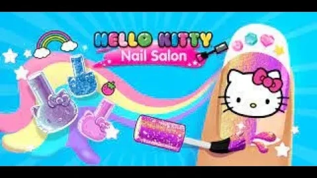 HELLO KITTY NAIL SALON 💅